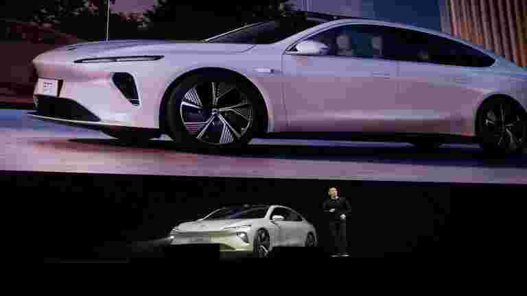 中国EV Maker Nio可能会在另一个马赛克下发射大众市场车辆
