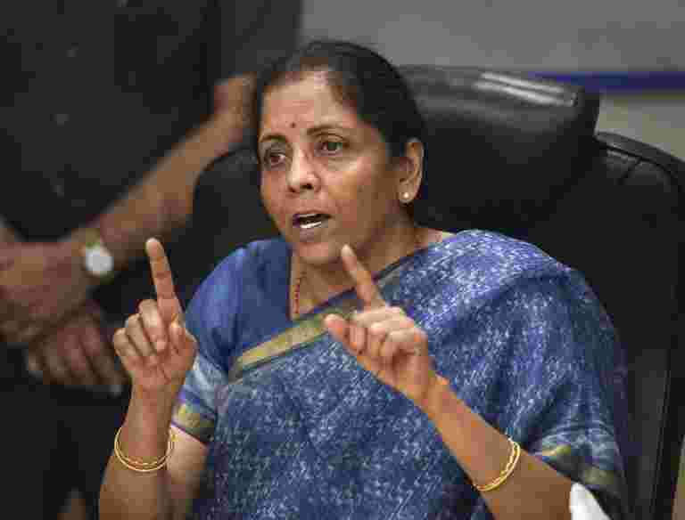 印度 - 美国贸易谈判全速迅速，说FM Nirmala Sitharaman