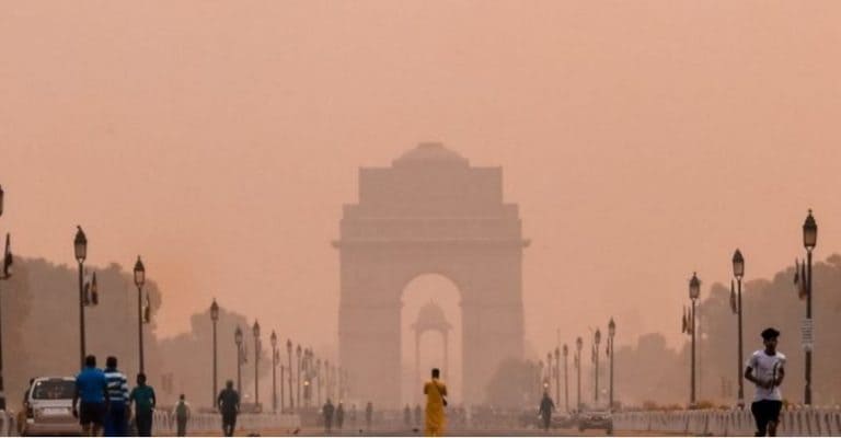 德里的空气质量差